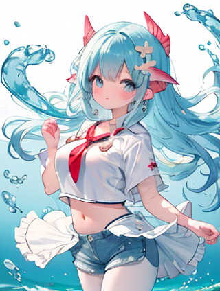 如何通过绘画展现“裤子勒出的凹痕”这一细节——以女生为主题的设计思路